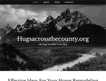 Tablet Screenshot of hugsacrossthecounty.org